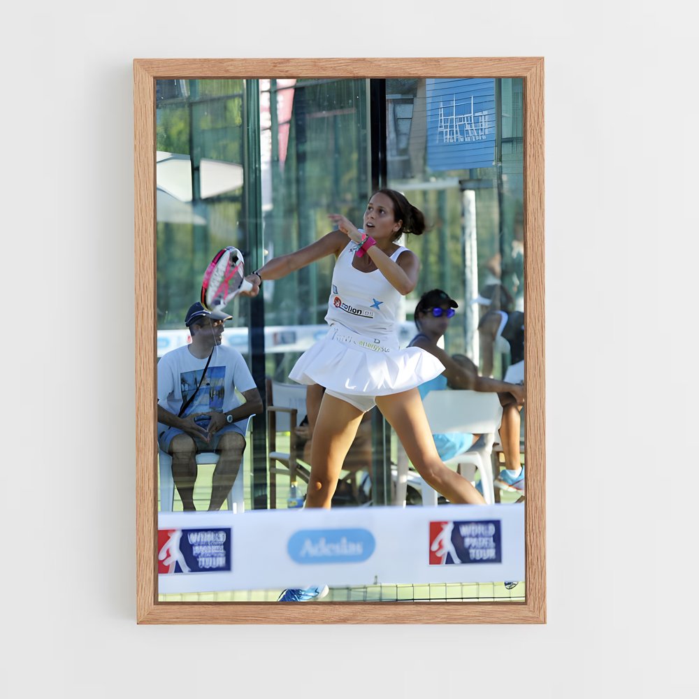 Poster Match de Style – affiche Padel (vue 4)